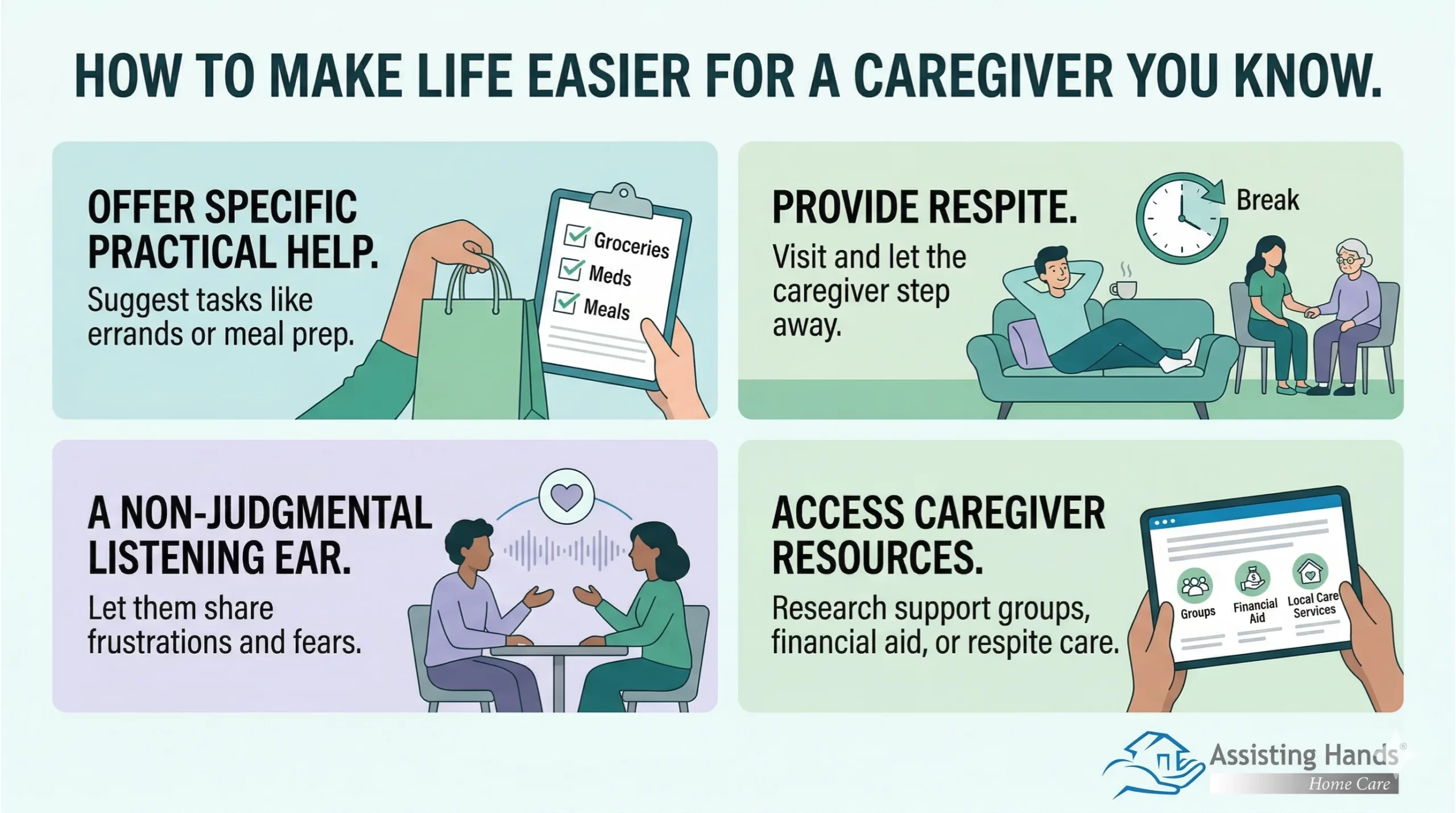 How Can You Make Life Easier for a Caregiver You Know